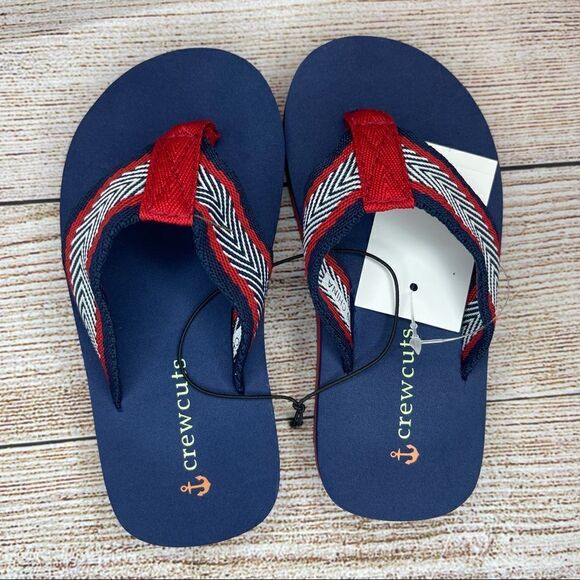 Kid’s Crewcuts Herringbone Flip-flops - Picture 4 of 5